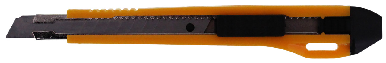 Ніж канцелярський 4OFFICE (4-346/1), металева направляюча, автофіксатор, 9 мм